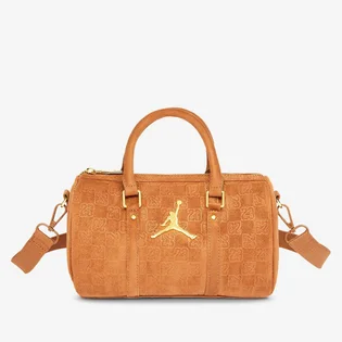 Сумка жіноча Air Jordan Suede Monogram Mini Duffel (3L) Brown MA9209-X6X