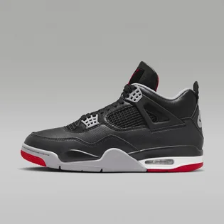Кросівки чоловічі Air Jordan 4 Retro Bred Reimagined Black FV5029-006