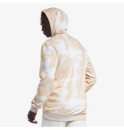Худи мужское Reebok Aop Graphic Hoodie Beige H54422