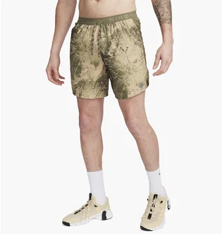 Шорти чоловічі Nike Df Stride 7Bf Short Aop Olive FN3314-222