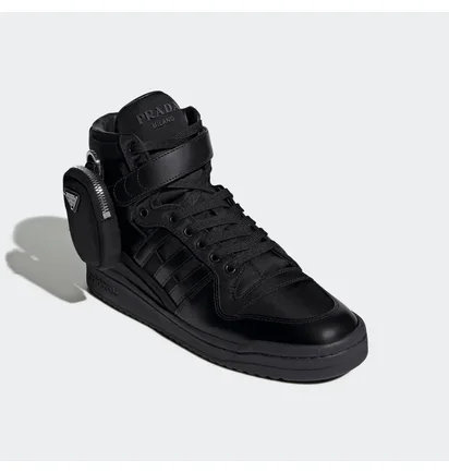 Кроссовки мужские Adidas Prada X Forum High Black GY7040