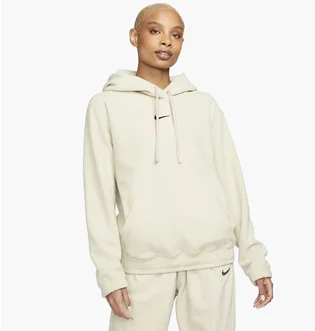 Худи женское Nike Sportswear Pullover Fluffy Therma Warm Hoodie Beige FB8972-206