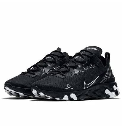 Кросівки чоловічі Nike React Element 55 Black CU3009-001