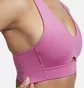 Топ женский Nike Indy Plunge Cutout Pink Dv9837-665