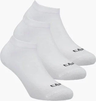 Носки женские CMP Bamboo Invisibile Sock Tripack White (3 пары) 3I81346-A001