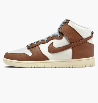 Кроссовки мужские Nike Dunk High Retro Premium Brown Dq8800-200