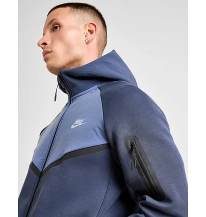 Толстовка чоловіча Nike Tech Fleece Blue IH4302-437