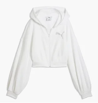 Худі жіноче Puma Essentials Graphics Bedazzled White 635394-02