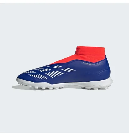 Сороконіжки унісекс Adidas Predator League Laceless Turf Boots Blue/Red IF6385