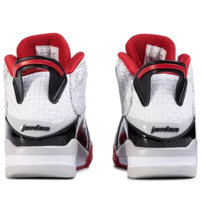 Кроссовки мужские Air Jordan Dub Zero White/Varsity Red/Neutral Grey/Black 311046-116