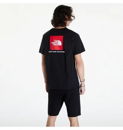 Футболка чоловіча The North Face Redbox Tee Black NF0A87NPJK3