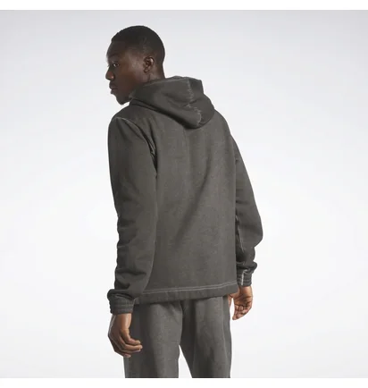 Худі чоловіче Reebok Basketball Court Top Bi-Dye Grey IA2416