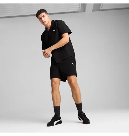 Шорты мужские Puma Wardrobe Essentials Seersucker Relaxed Shorts 6 Black 629665-01
