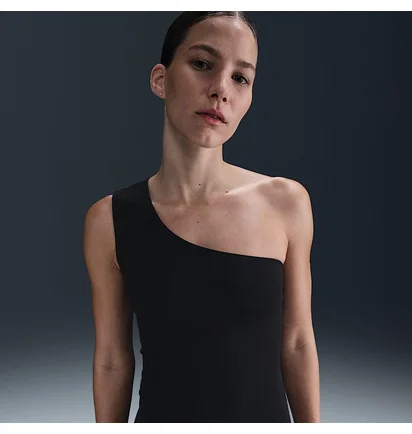 Майка женская Nike Dri-Fit Asymmetrical Tank Top Black HJ2287-010