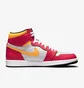 Кроссовки мужские Air Jordan 1 Retro High OG Red/White 555088-603