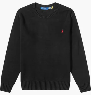Світшот чоловічий Polo Ralph Lauren Cotton Shaker Crew Knit Black 710810846020
