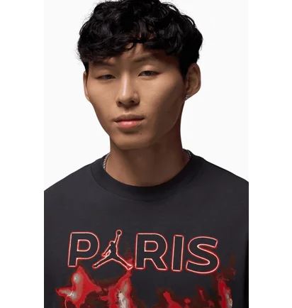 Футболка мужская Air Jordan Psg Stmt Ss Gfx Black FV7734-045
