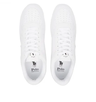 Кросівки чоловічі Polo Ralph Lauren Masters Court Sneaker White 809891791009