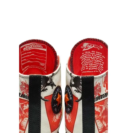 Кеди унісекс Converse Dungeons & Dragons X Chuck Taylor All Star High Beige/Red A09883C