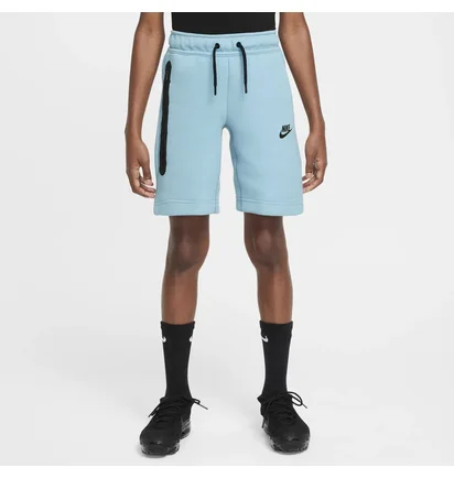 Шорты детские Nike Tech Fleece Kids Light Blue FD3289-464