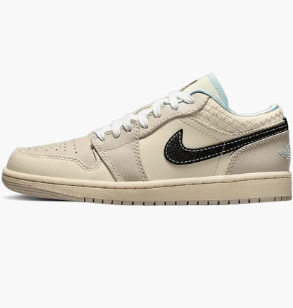 Кросівки чоловічі Air Jordan 1 Low Woven Beige HQ3440-101