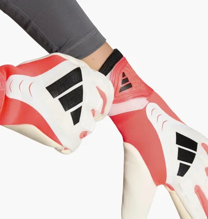 Перчатки вратарские детские Adidas Predator Pro Red/White KA7794