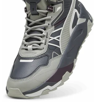 Кроссовки унисекс Puma Trinity Mid Hybrid L Black/Grey 393985-10