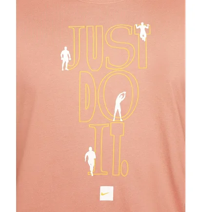 Футболка чоловіча Nike T-Shirt Peach FQ3899-212