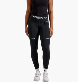 Леггинсы женские Nike Pro Mid-Rise Graphic Leggings Black FV7397-010