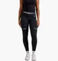 Леггинсы женские Nike Pro Mid-Rise Graphic Leggings Black FV7397-010