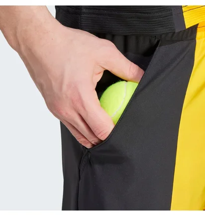 Шорты мужские Adidas Tennis Heat.Rdy Ergo 7-Inch Shorts Yellow/Black IW4072