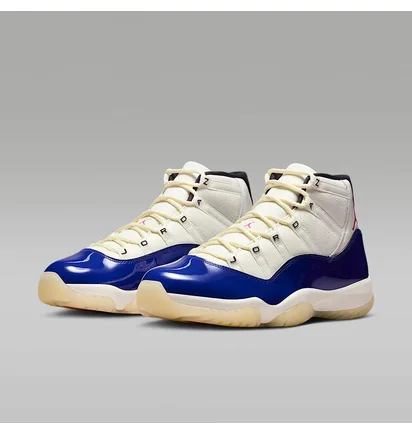 Кроссовки мужские Air Jordan 11 Retro White/Blue IH0296-400