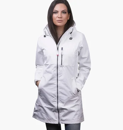 Парка женская Helly Hansen Long Belfast Jacket White 55964-002