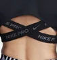 Топ женский Nike Pro Dri-Fit WomenS Cropped Long-Sleeve Top Black FB5233-010