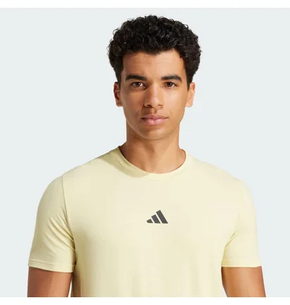 Футболка чоловіча Adidas Designed For Training Workout Performance Yellow JI5773