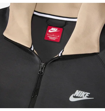 Толстовка чоловіча Nike Tech Fleece Reflective Beige HQ3746-200