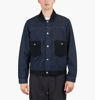 Куртка унисекс EDWIN Denim E-Classic Jacket Blue I027237