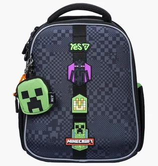Рюкзак дитячий YES Minecraft Adventure Black H-100S-550222