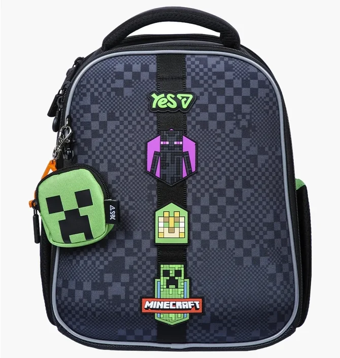 Рюкзак дитячий YES Minecraft Adventure Black H-100S-550222
