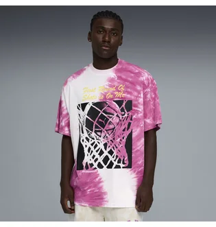 Футболка чоловіча Puma What The Fun I Pink/White 635000-02