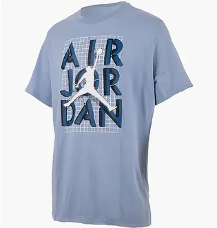 Футболка мужская Air Jordan Brand Jm Stack Ss Crew Blue FN5978-436