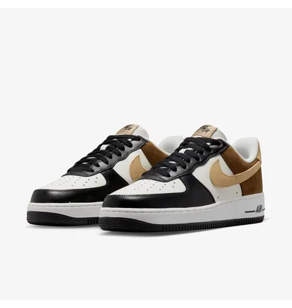 Кросівки чоловічі Nike Air Force 1 Low 07 Mocha Brown Tan Black/Brown Fb3355-200