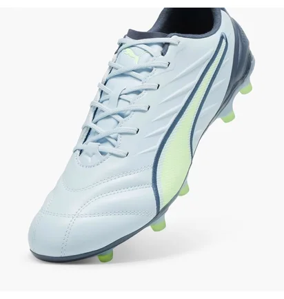 Бутсы мужские Puma King Pro Firm Ground/Artificial Ground Soccer Cleats Light Blue 107862-03