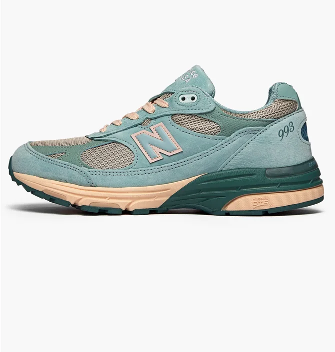 Кросівки чоловічі New Balance 993 V1 Made In Usa X Joe Freshgoods Light Blue MR993JF1