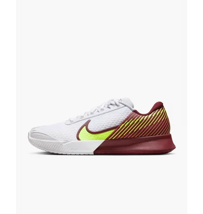 Кроссовки унисекс Nike Nikecourt Air Zoom Vapor Pro 2 Hard Court Tennis Shoes White/Bordo DR6191-104