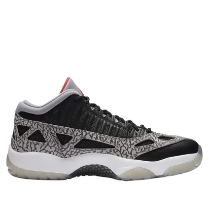Кроссовки мужские Air Jordan 11 Retro Low Ie Black Cement Black 919712-006