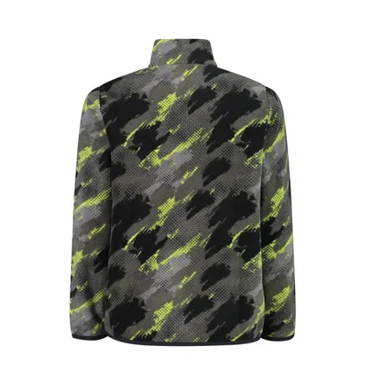 Кофта детская CMP Arctic Fleece Black/Green 34G4904-01ZS