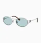 Солнцезащитные очки женские MIU MIU Light Blue/Metallic 52YS-1BC20R-54