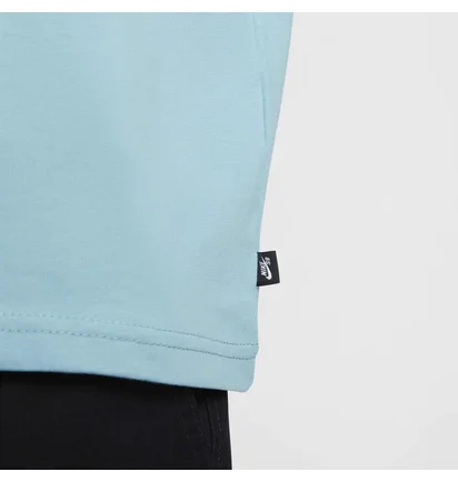 Футболка мужская Nike Logo Skate T-Shirt Light Blue CV7539-464