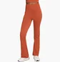 Штаны женские Nike Sportswear Chill Knit Tight High-Waisted Sweater Flared Pants Orange FN4685-825